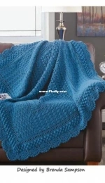 Mary Maxim - Brenda Sampson - 98897N - Grace Throw
