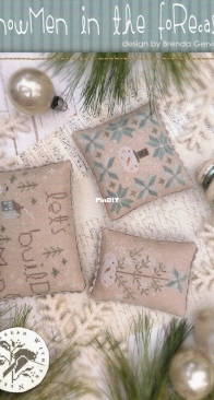 With Thy Needle and Thread - CS369 - Snowmen in the Forecast by Brenda Gervais