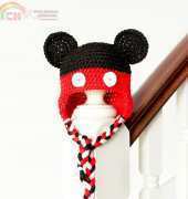 Hopeful Honey - Olivia Kent - Mickey Mouse Inspired Baby Hat