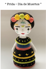 Amour fou- Carla mitrani-Frida Day of the Dead- Spanish