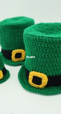 Stringy Ding Ding - Olive - All Sizes Leprechaun Hat - Free