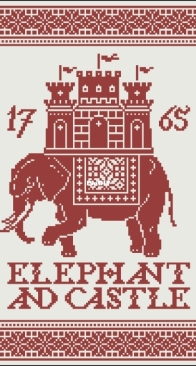 Modern Folk Embroidery - Elephant and Castle XSD+PCS