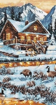 Luca-S B590 Geese by the river
