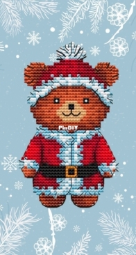 Song of Needle - Santa Teddy Bear