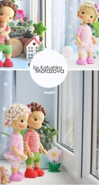 Handi Hats Design - Lollipop Dolls - Katushka Morozova - Катюша Морозова - Mark and Mary - Марк и Мария - Russian