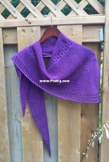 Peekaboo Shawl by 10/6 Designs