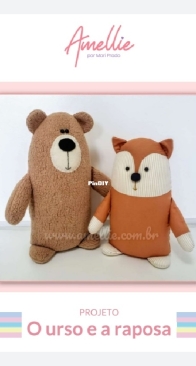 Amellie - Mari Prado - The Bear and the Fox - O Urso e A Raposa - Portuguese