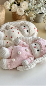 Go Crochet Studio / Helena Toys Dmitrov - Kharitonova Elena - Candy Bunny Clothes