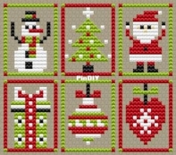 Christmas Tags by Durene Jones - Free