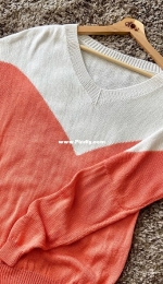 V-Neck- Sweater by sze Nooi-Free