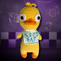 Knit Grit- Codi Booher / Hudnall - FNAF Chica the chicken - Free