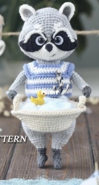 Toys Metlina Elena / Mari Shka My Toys - Marina Mikhalka - Raccoon