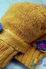 Knitting and Cakes-Easy fingerless gloves by Giuseppina Flamini-English,Italian-Free
