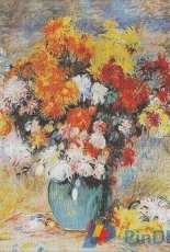 I Love CrossStitch PAR-002 - Vase of Chrysantemums