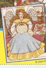 Cross Stitch Angel by Joan Elliott