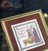 Behold Nativity - Lois Winston From 101 Cross Stitch Christmas Creations