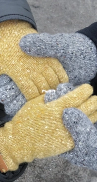 Manly Gloves by Yuliya Gunali - Russian