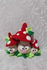 Amigurumi Mushrooms