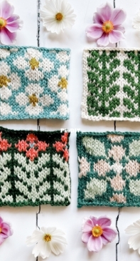 September Knit Blocks by Annah Homebird - Free