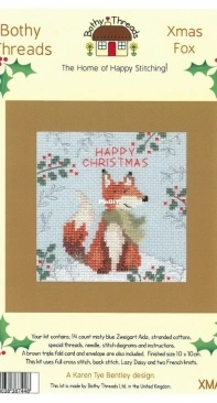 Bothy Threads XMAS8 - Xmas Fox PCS
