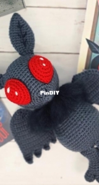 Sweet Oddity Art - Carolyn Brodie - Mothman