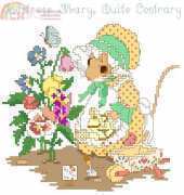 Mistress Mary from The Merry Mouse Book of Nursery Rhymes MM2 (pat)