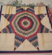 My Paula Vaughn Star of Bethlehem Quilt :)