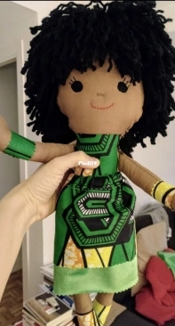 My first cloth doll
