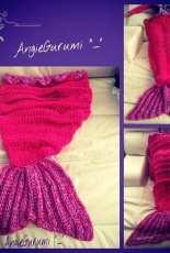 AngieGurumi - Angie Vega - Mermaid Blanket - Spanish - Free