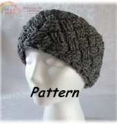 R0seDew Creations- Crochet Lattice Earwarmer