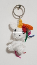 Unicorn keychain