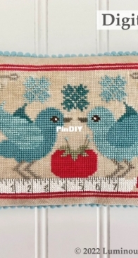Friendship Series: Stitching Birds by Luminous Fiber Arts