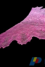 Scalloped Lace Shawl by Kristin Omdahl