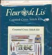Anchor Fleur de Lis EPX34 - Calligraphy