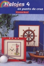 Artime-Relojes 4 en punto de cruz/Spanish