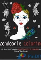 Adult Coloring Book-Zendoodle Coloring by Belle Owens-2015