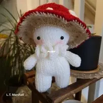 Shroomie Toadstool by L.T.Marshall Designs