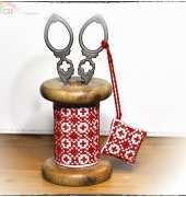 scissor holder with fob