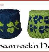 Polar Knits Shamrockn Hat Knitting Pattern
