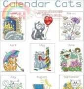Heritage Crafts CRCC943 Cats Rule - Calendar Cats by Peter Underhill XSD