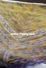 Asterix Shawl by Sally knits - English, Italian - Free