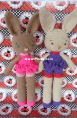 Crochet Ro Amigurumis - Roxana Jaime - Twin Bunnies - Spanish - Free