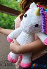 Bunnies and Yarn - Michelle Alvarez - Mimi the Friendly Unicorn