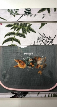 Pokrowiec na tamborek  -  Embroidery hoop cover