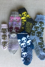 Alien Superhero Socks by Mary Pat McGurk-Free