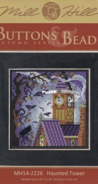 Mill Hill - Buttons & Beads - Autumn Series - MH14-2226 - Haunted Tower