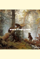 EstE 027 - Morning in a Pine Forest