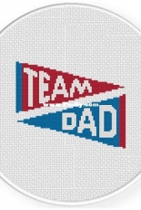 Daily Cross Stitch - Team Dad