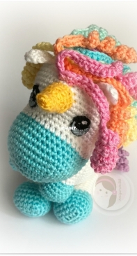 AmigurumiBB - Vanja Grundmann - Baby Unicorn - Free