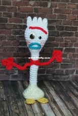 MichaelsRAK - Crochet Designs by Jenn -  Jenn Woolf - Forky
